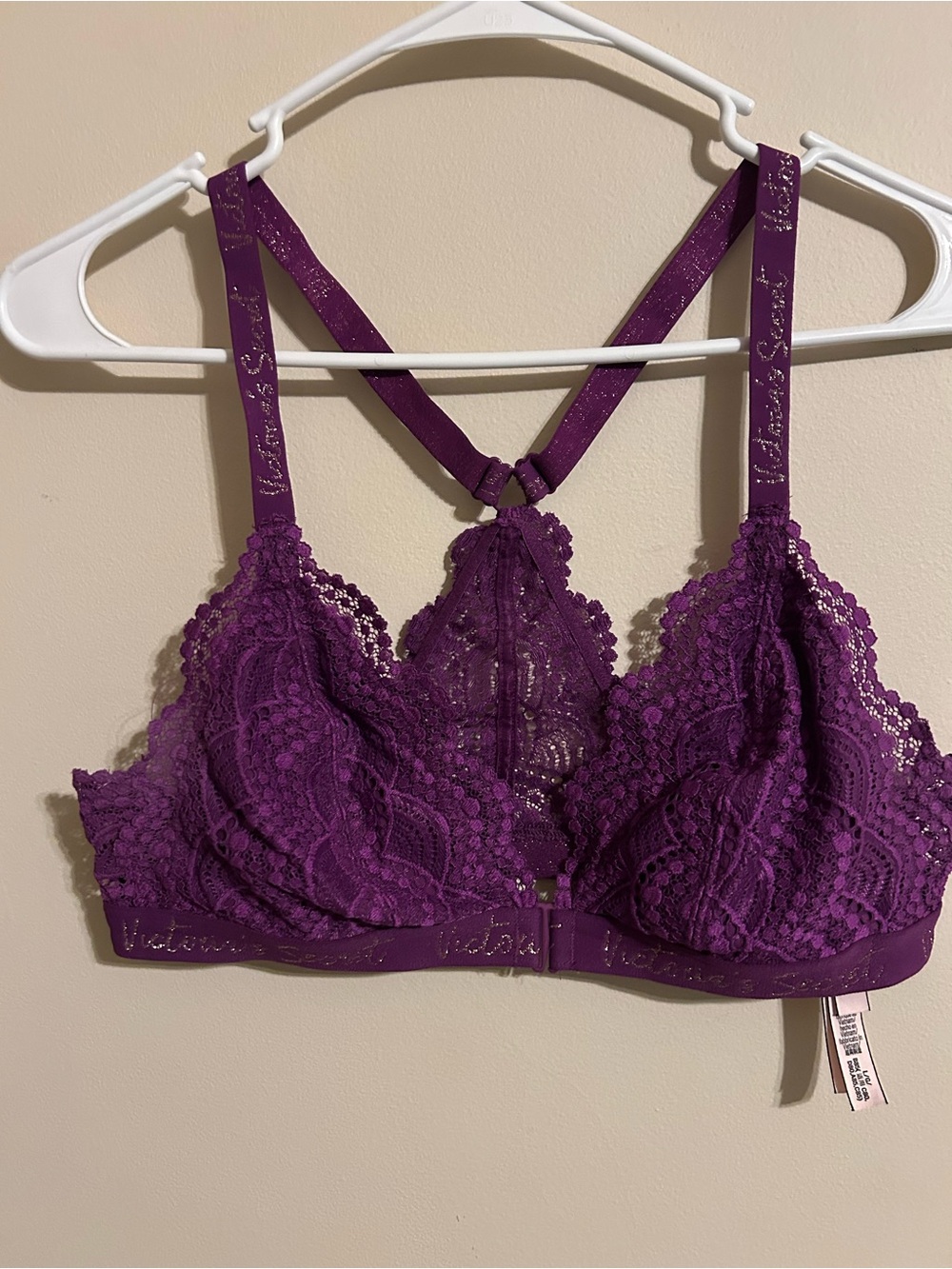 Victoria's Secret Purple Lace Bralette